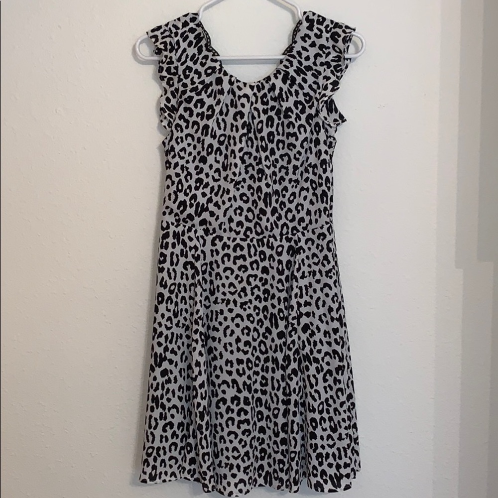Express Women’s Animal Print Midi Dress